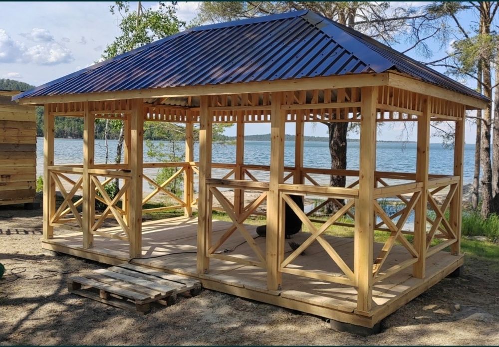Беседки из дерева