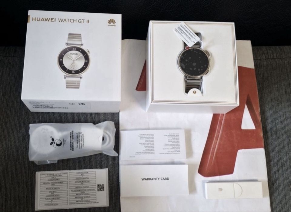 41mm Huawei Watch GT4 | GT 4 Гаранция от А1 до 2025 Silver Stainless