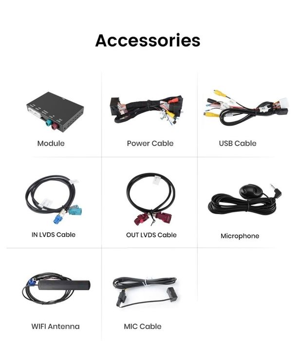 Kit wireless Carplay/Android Auto pt BMW 3,5,7,X1,X3,X4,X5,X6, MINI CIC (2009-2014)