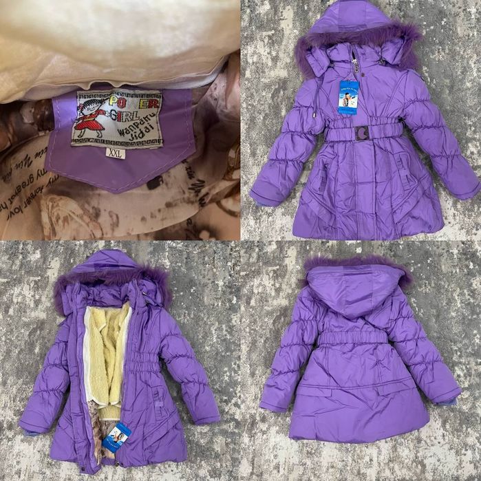 Зимние куртки для девочек 8–10 лет | Новые | 8000 ₸