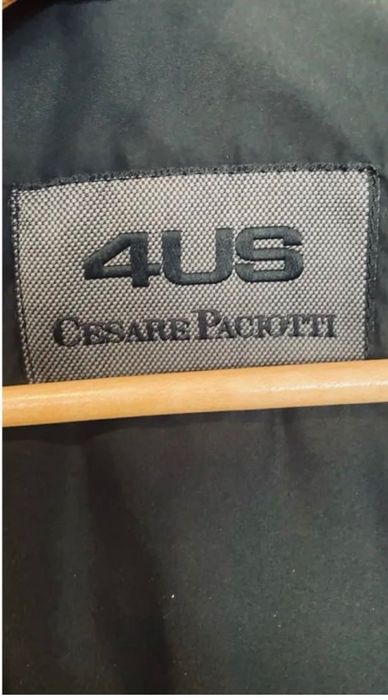 Cesare Paciotti 4US Garage Pogliani кожено яке – черно, размер 48, Made in Italy