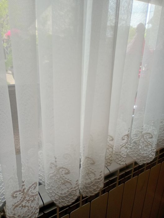 Perdea cu broderie 6x1,70m