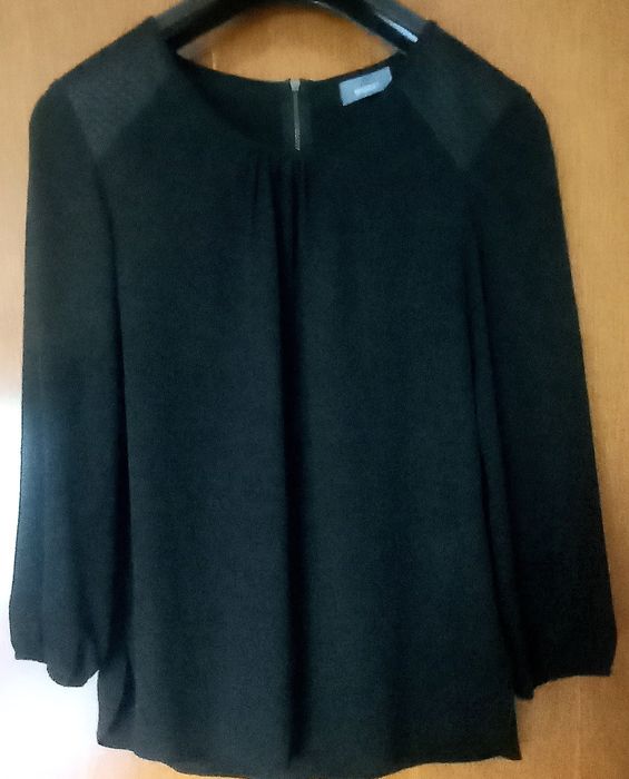 Bluză damă, Jessica din triplu-voal  negru.