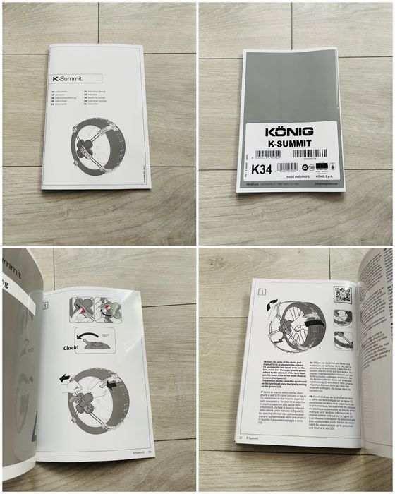 Оригинални висококачествети вериги Konig K-Summit K34