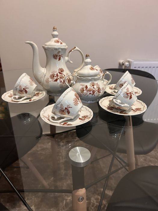 Serviciu cafea portelan