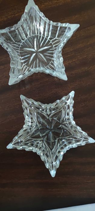 Стъклени купички/чинийки с капачета различни форми