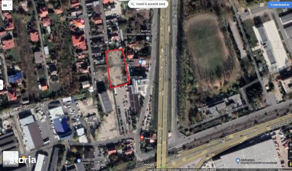 Vanzare Teren 2.500mp Otopeni , DN1