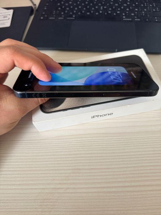 IPhone 15 pro max Blue Titanium