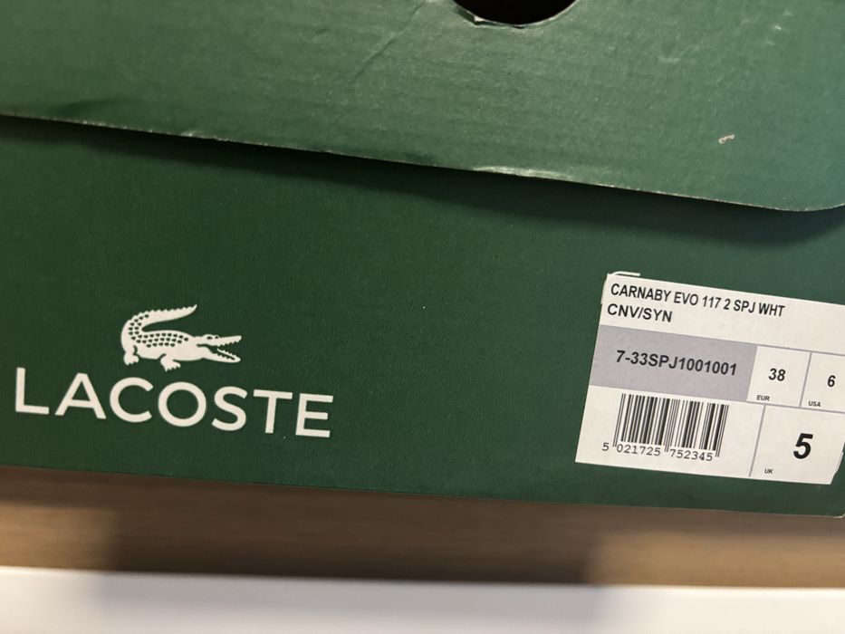 Оригинални кецове LACOSTE