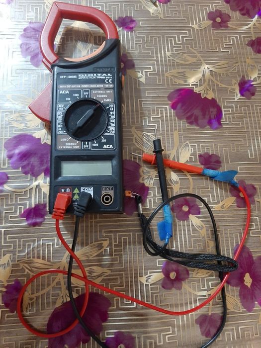 Мультиметр - клещи токоизмерительные цифровые