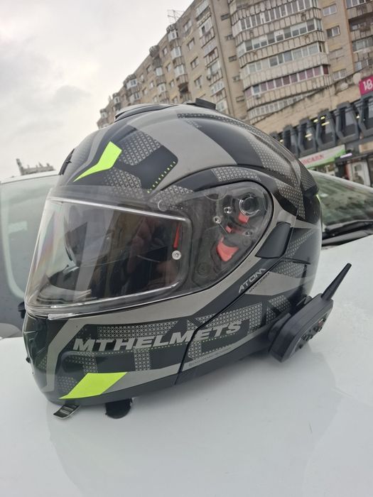 Casca LS2 Marimea L. Flip up,ochelari si pinlock! Intercom