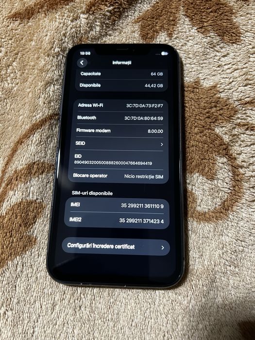 Iphone 11 64gb liber de retea