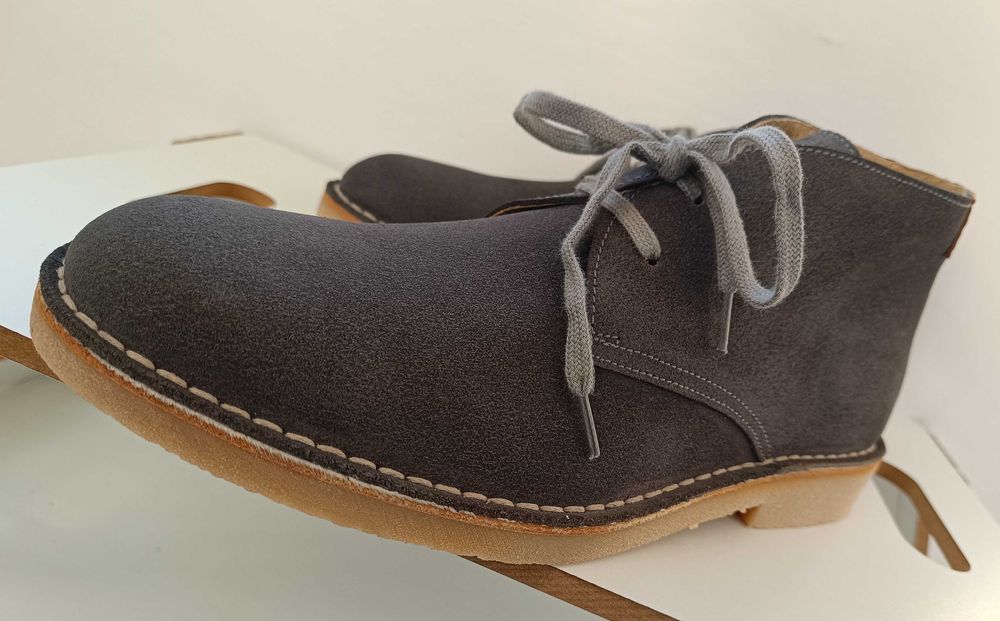 Ghete desert 44 42 43 chukka suede Carrera NOI piele naturala moale