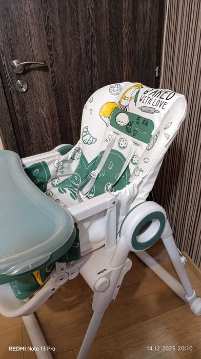 Бебешко столче за хранене Chipolino Master chef