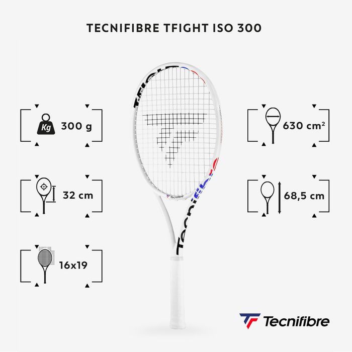 Rachetă Tenis Tecnifibre T-fight 300 Isoflex - (SecondHand) Decathlon