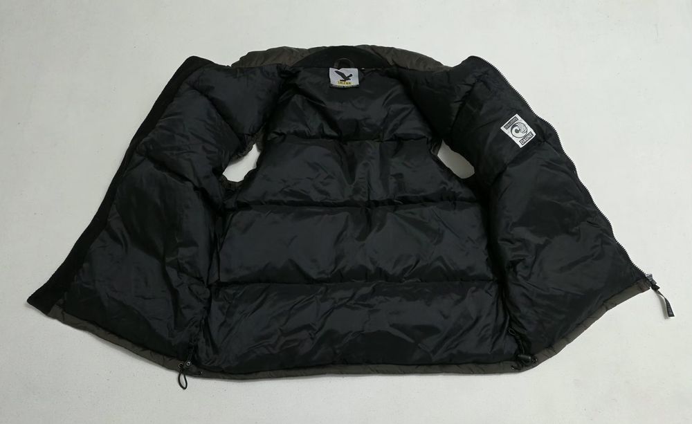 Vesta de puf SALEWA impermeabilă, groasă, mărimea M unisex