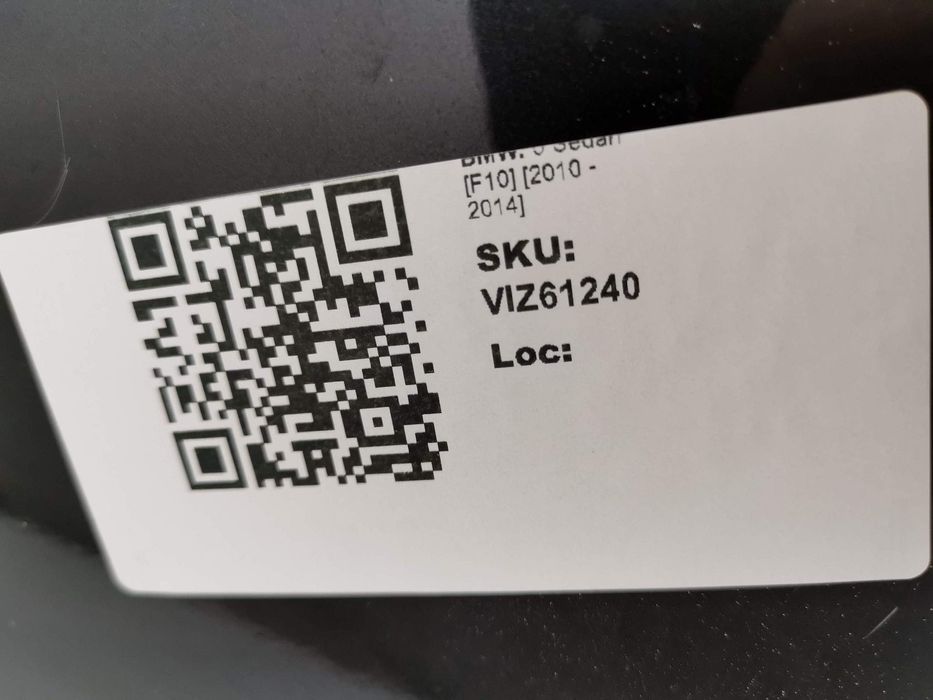 Задна броня БМВ 5 Седан / BMW 5 Sedan [F10] [ - ] Оригинална, в добро