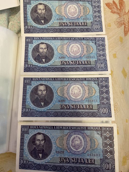 Vand bancnote Nicolae Balcescu 100 lei