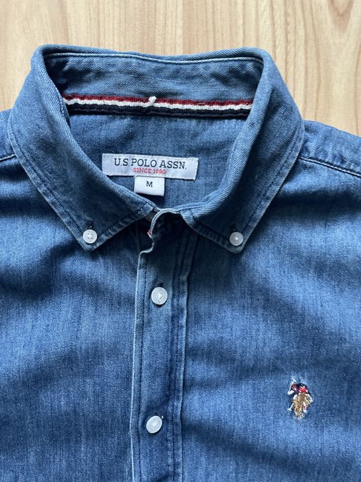 U.S.POLO / мъжка дънкова риза М