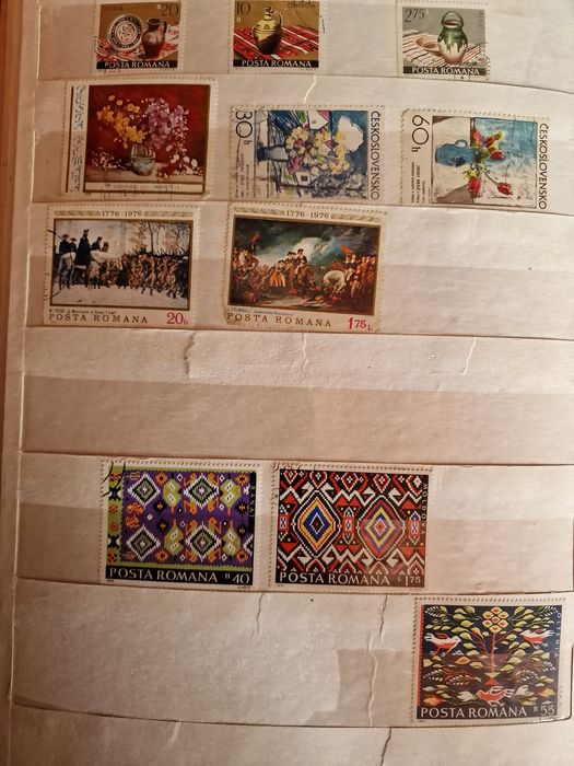Colectie timbre romanesti
