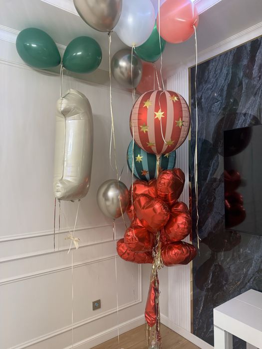 Продается шары с цифрой 1