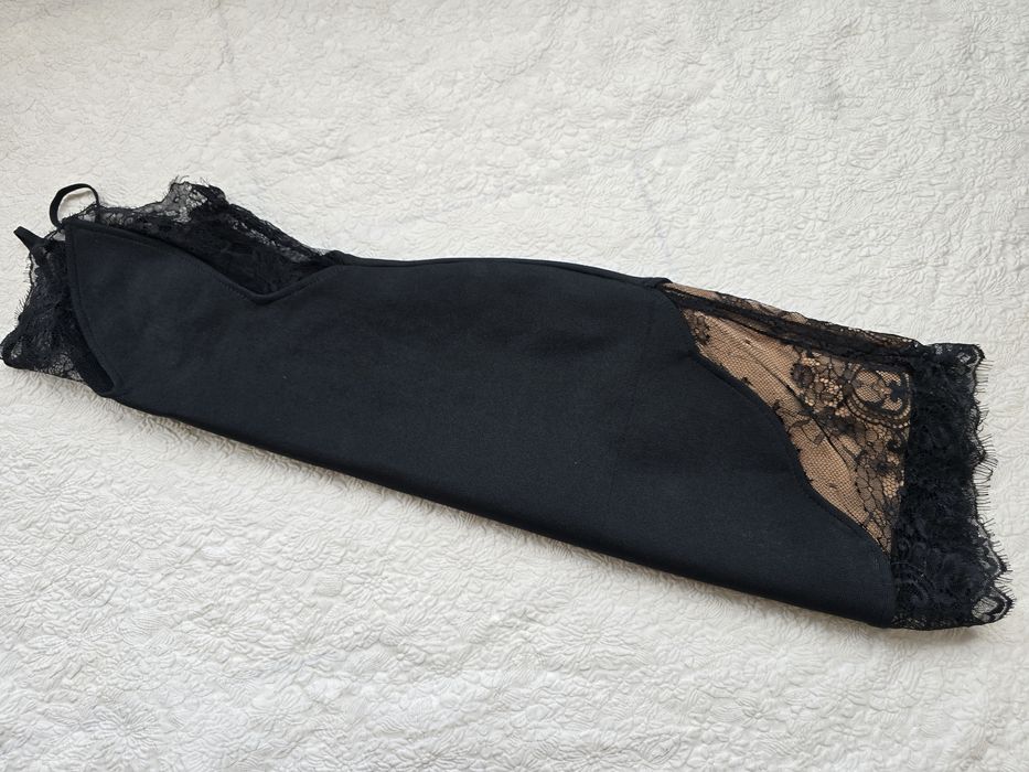 Дамски луксозне бандажни черни рокли