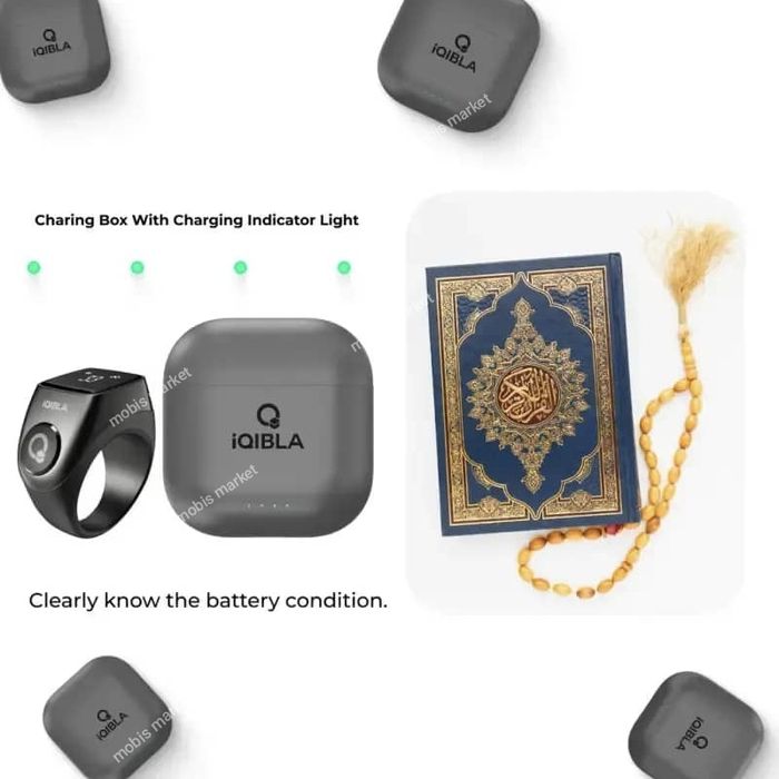 Zikr Ring IQIBLA Jood 3 — умное кольцо-тасбих нового поколения.