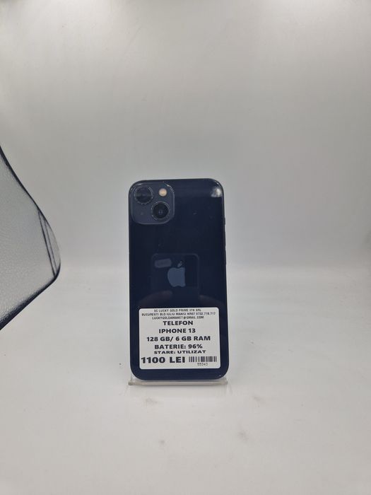 IPHONE 13 128 / GB 96 % BATERIE GARANTIE ! #55343