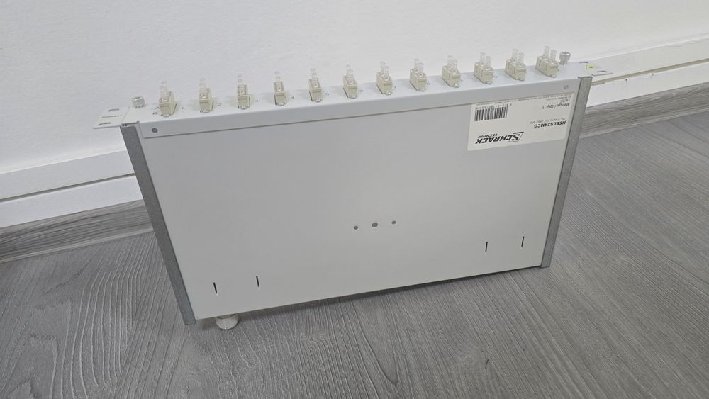 Patchpanel Schrack FO 19", 1UV, culisant, pentru 24 fibre, HSELS24MLG