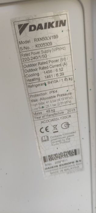 Инверторен климатик DAIKIN Profesional 18000 BTU
