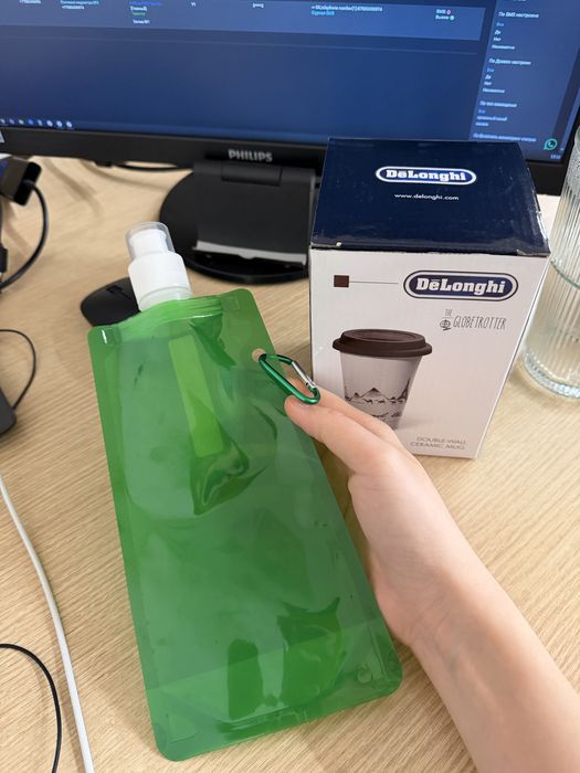 Термокружка De longhi, оригинал