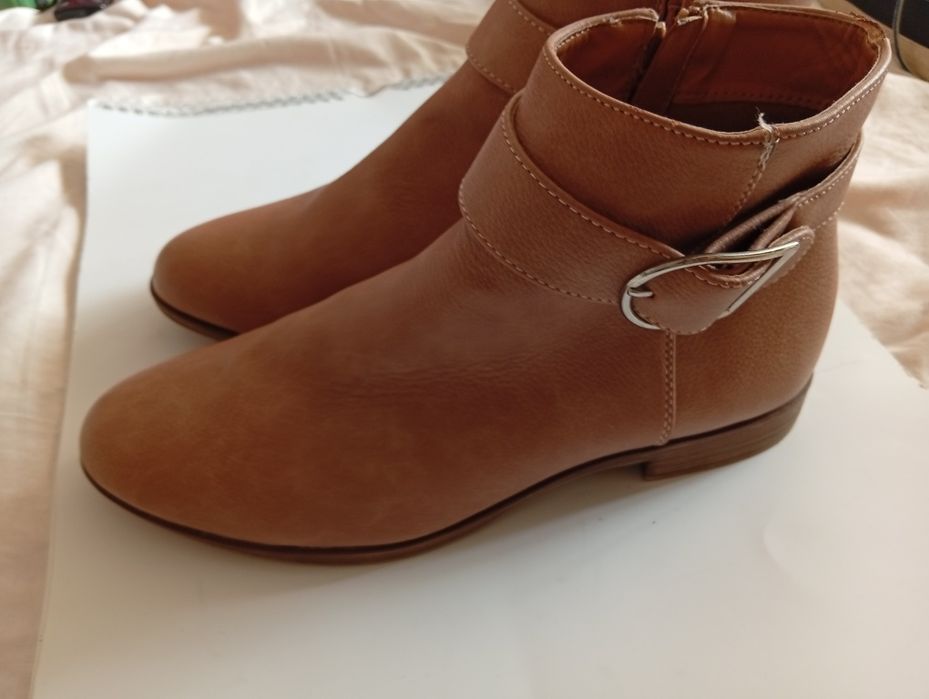 Дамски боти  TIMBERLAND н. 39 естеств.кожа, Anna FIELD бежови