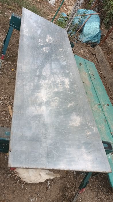 BLAT  banc lucru Aluminiu.2060x700x12