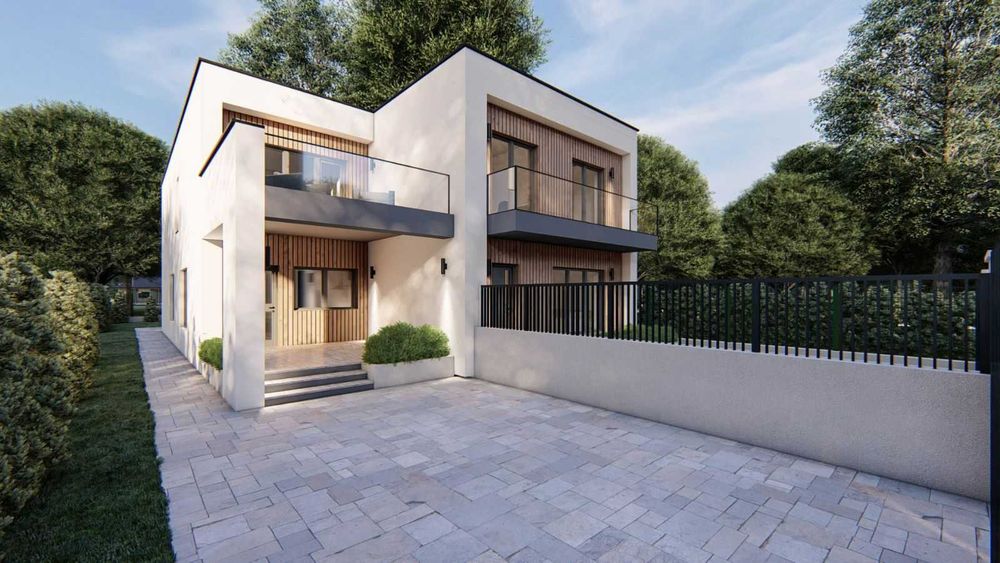 Casa tip duplex, cartierul Grigorescu, strada Apateului