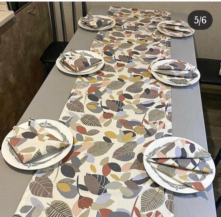 Скатерттер мен раннерлер