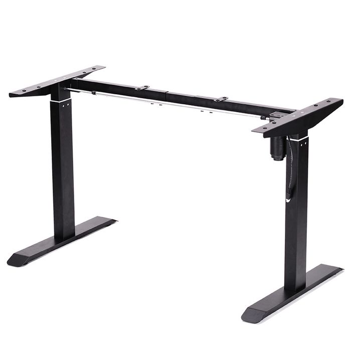 Стол электро-регулируемый с пультом на двух металлических опорах
