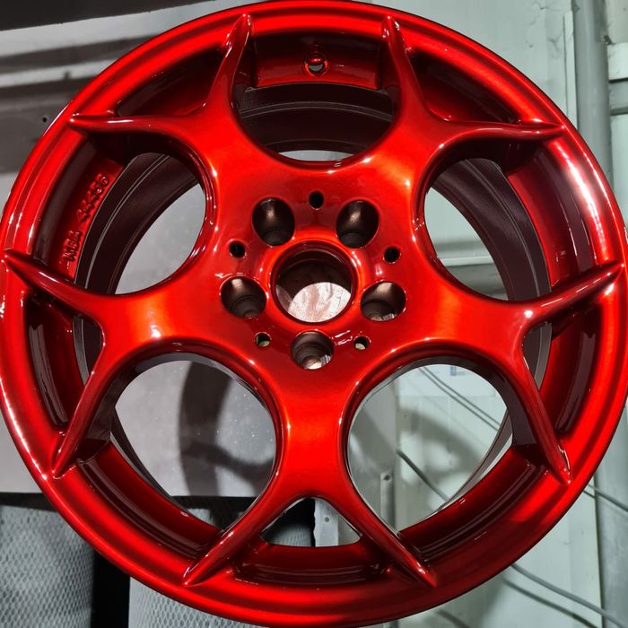 Vopsit jante electrostatic