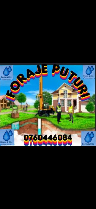 Puțuri Apă si Denisipări