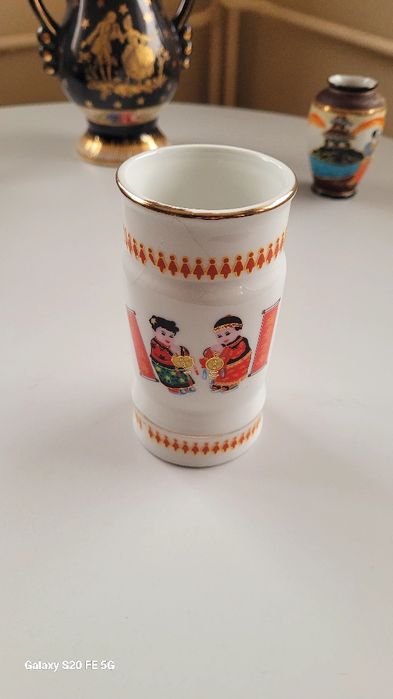 Декоративна керамична голяма ваза