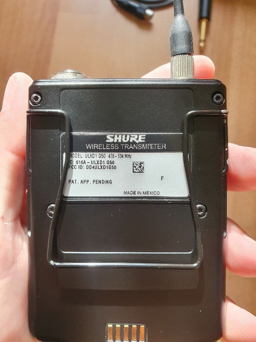 Vând Shure ULXD4 Made in Mexico  pentru instrument