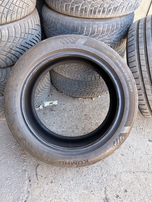 Set 2 anvelope second hand KUMHO ECSTA PS91 245 45 R 18 100Y DOT 3924