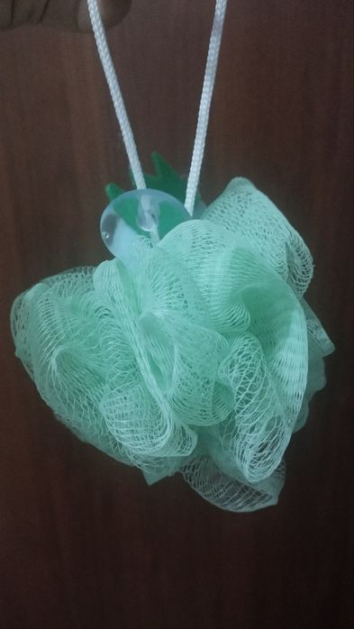 Зелёная Мочалка для всех возрастов