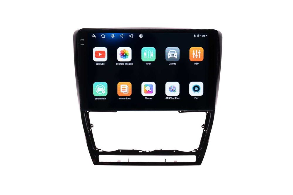 Navigatie Skoda Octavia 2 Android 14 , Apple Carplay , Android Auto + Camera Marsarier