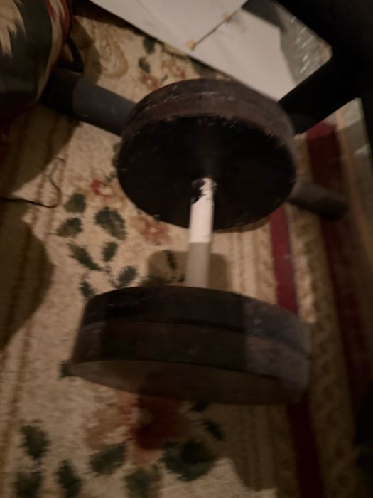 Тренажерный инструменты БУ гантель для пресс