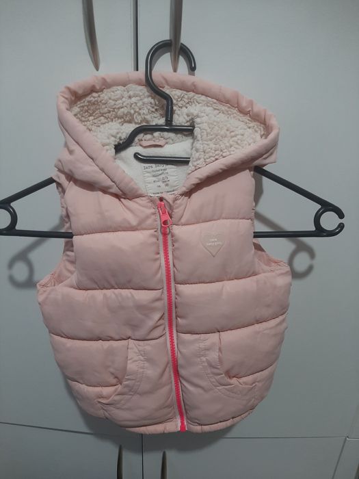 Детско палто и дебел елек Zara