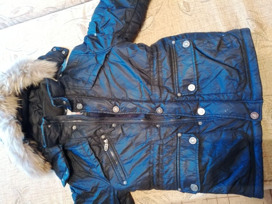 Куртка зимняя удлинённая