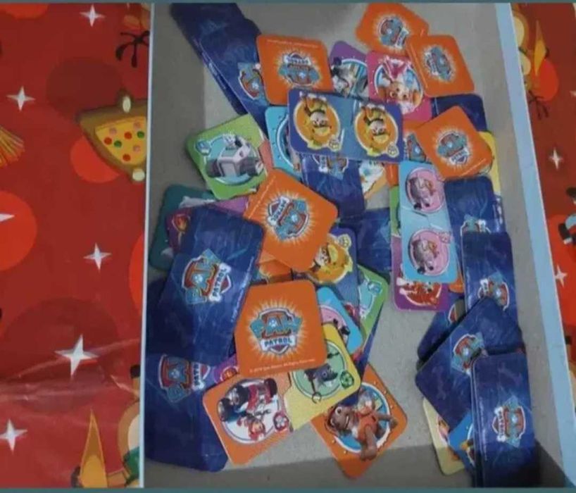 Domino,memos dublu joc Patrula Catelusilor