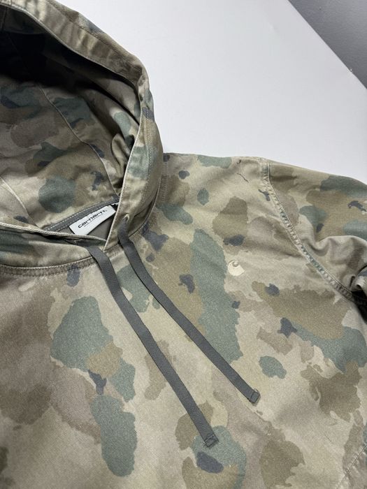 carhartt hooded carson pulover jacket camo camuflaj