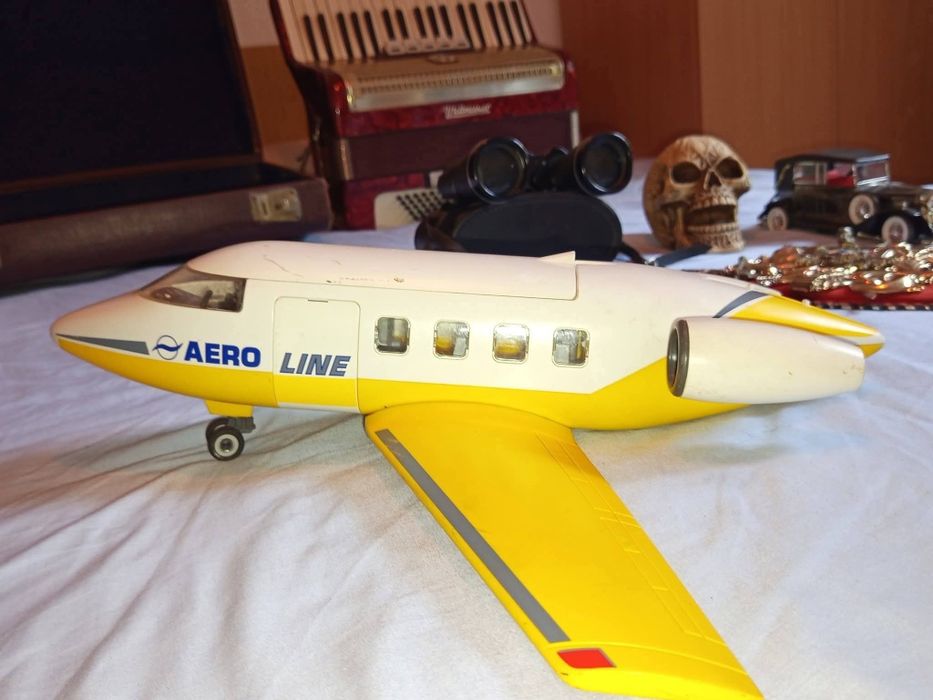 Machetă rară avion Playmobil 3185 Aero Line