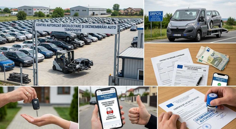 Preluare mașini dezmembrări sau avariate | Transport gratuit